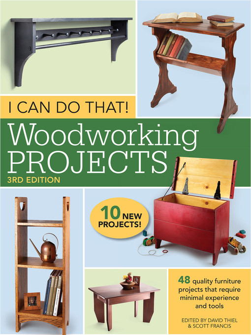 Title details for I Can Do That! Woodworking Projects by David Thiel - Wait list